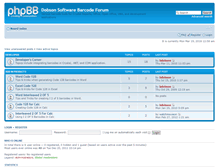 Tablet Screenshot of barcode-information-forum.dobsonsw.com